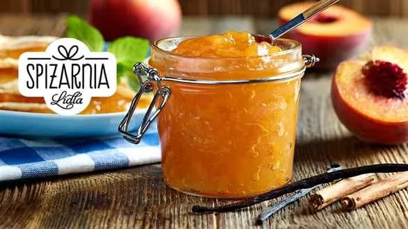 Dżem brzoskwiniowy z wanilią i cynamonem