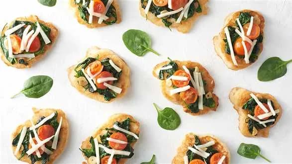 Racuchy ze szpinakiem i kozim serem