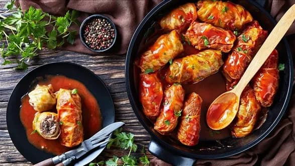 Gołąbki z ryżem — tradycyjne