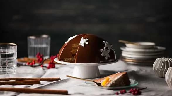 Tort cynamonowo-makowy