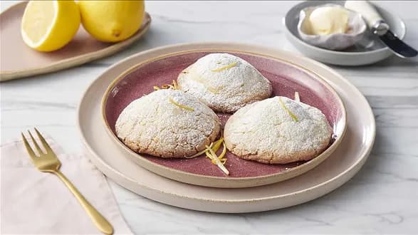 Serowe ciasteczka cytrynowe