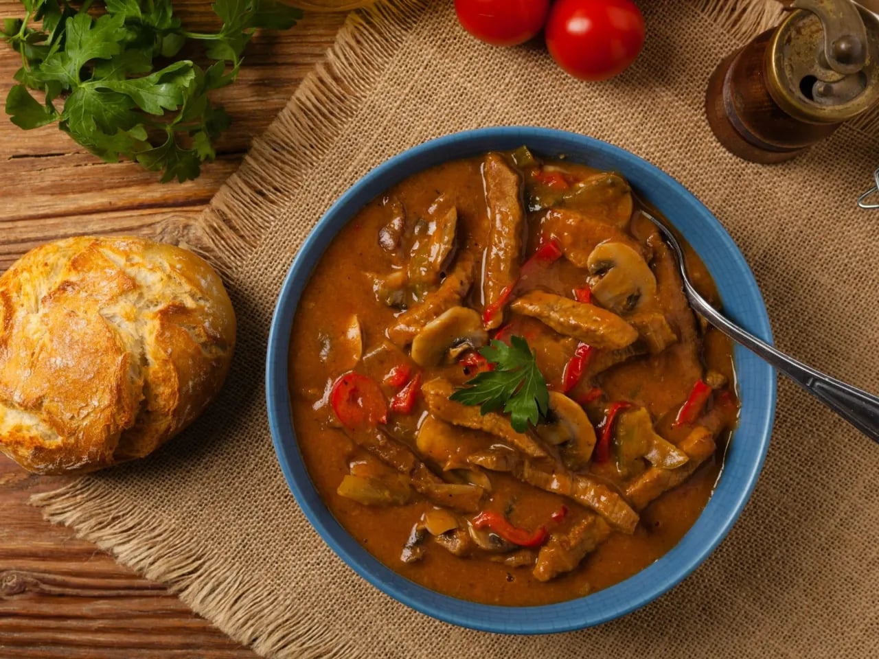 Aromatyczny strogonow z wieprzowiny - przepis na pyszny obiad