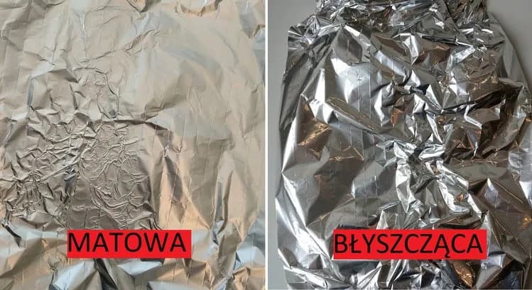 Która strona folii aluminiowej do piekarnika zapewnia najlepsze efekty?